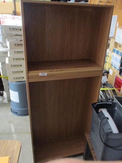 Wood 6 Shelf Bookcase