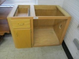 Wood Base Cabinet.