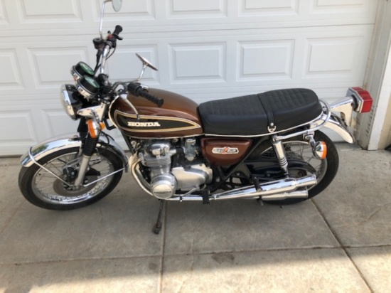 1976 Honda 550-4 Motorcycle