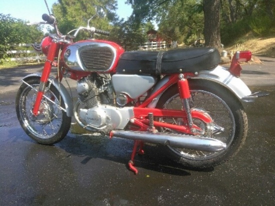 1965 Honda CB 160 Sport Motorcycle