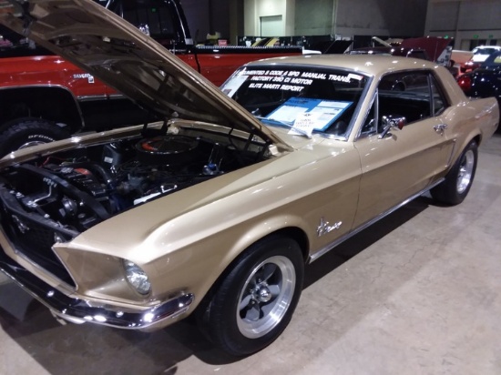 1968 Ford Mustang S code Coupe 4 speed