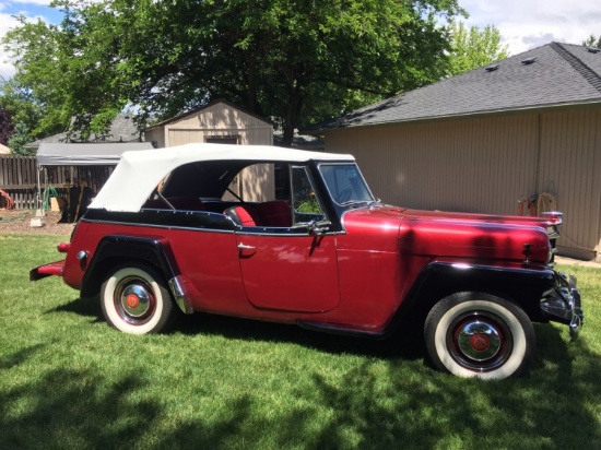 1950 Willys Jeepster Convertible