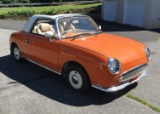 1991 Nissan Figaro Micro Fixed Top Convertible Coupe