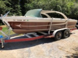 1961 Century Coronado 21' boat and trailer