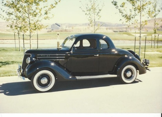 1936 Ford De Luxe 5 Window Coupe