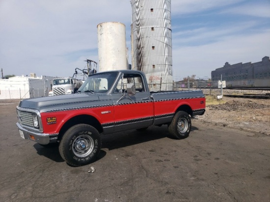 1972 Chevy K10 Cheyenne 4WD Short Bed