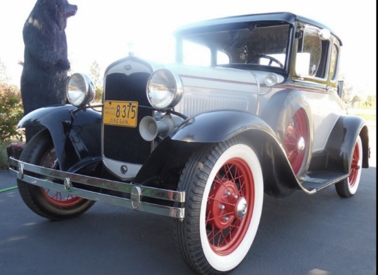1931 Ford Model A Rumble seat coupe