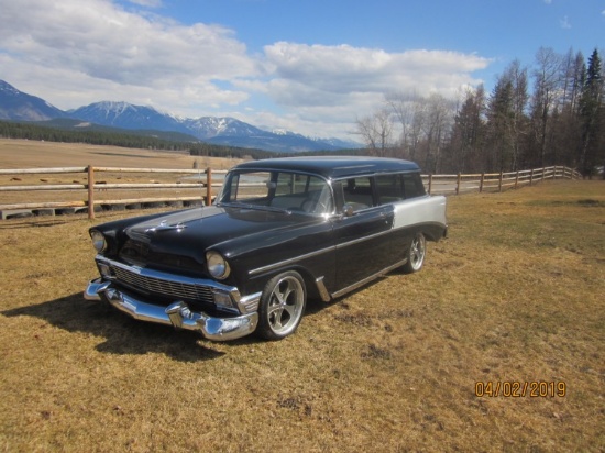 1956 Chevrolet 210 2dr Wagon Resto Mod