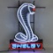 SHELBY SNAKE NEON SIGN w/ BACKING--20