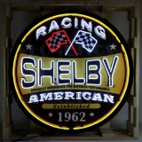 SHELBY RACING NEON SIGN IN STEEL CAN--36