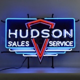 HUDSON NEON SIGN w/ BACKING--26