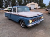 1964 Ford F100 Fleetside Custom Pickup