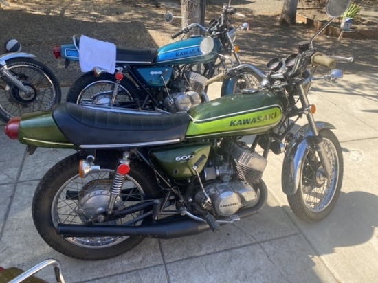 1973 Kawasaki Mach1 500 triple