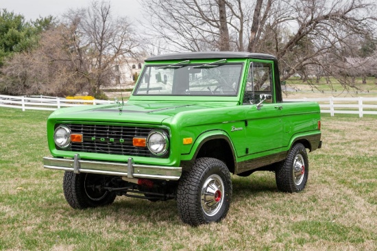 1977 Ford Bronco half-cab pickup