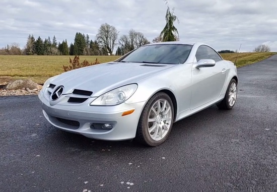 2007 Mercedes-Benz SLK350 convertible
