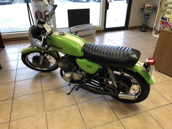 1972 Kawasaki H1 500 Motorcycle