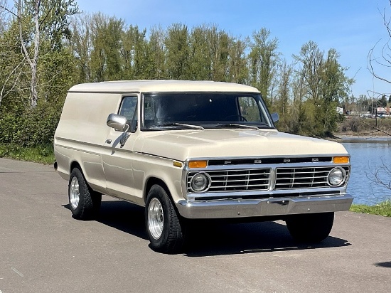 1975 Ford B100 Factory Panel Truck