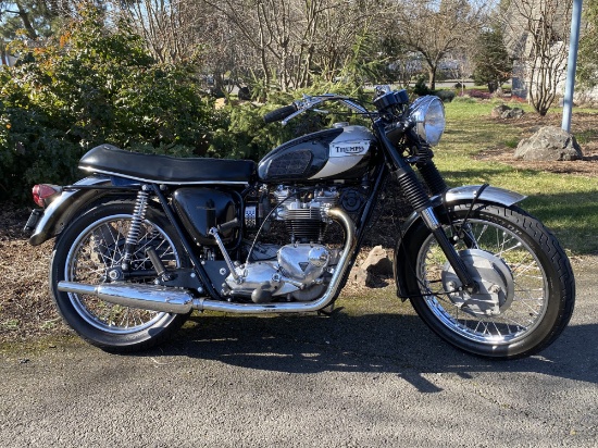 1970 Triumph Tiger 650 cc Motorcycle