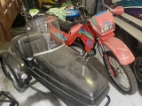 1994 CZ Enduro Sport Motorcycle with side car