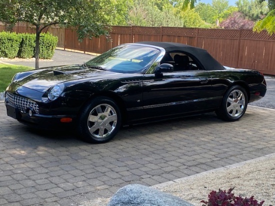 2003 FORD THUNDERBIRD CONVERTIBLE