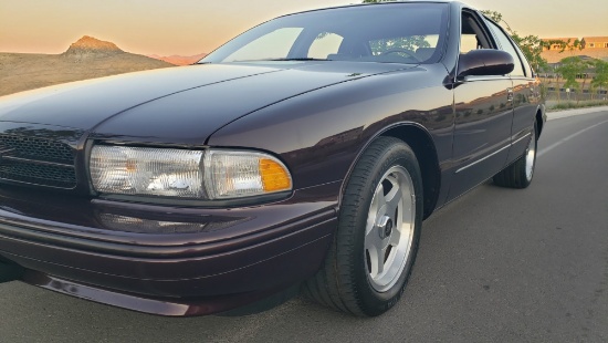 1996 CHEVROLET IMPALA SS "ONE OWNER" 15K ORIGINAL MILES