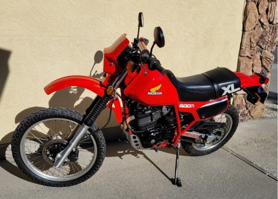 1983 Honda XL600 R Motorcycle