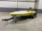 1976 Hondo Flat Bottom Speed Boat w/ trailer