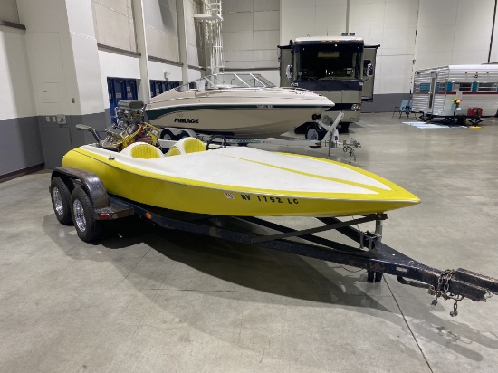1974 ASVE Boat Trailer with Lot 104--NOT FOR SEPARATE BID