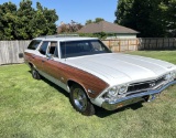 [NO RESERVE] 1968 Chevrolet Chevelle Station Wagon