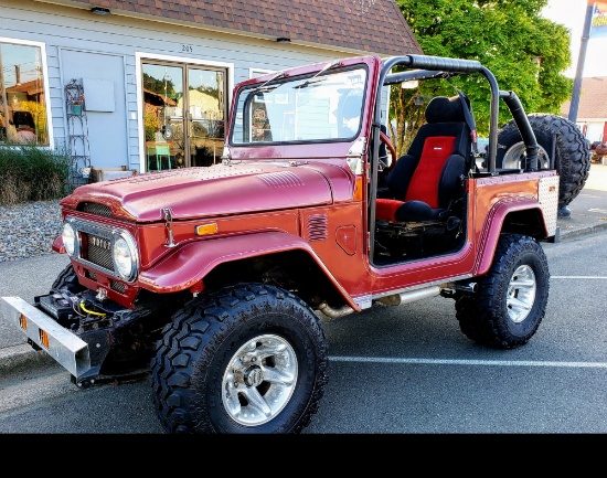 [NO RESERVE] 1972 Toyota FJ40 Land Cruiser