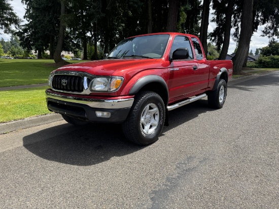 2002 Toyota Tacoma X cab SR5 pickup