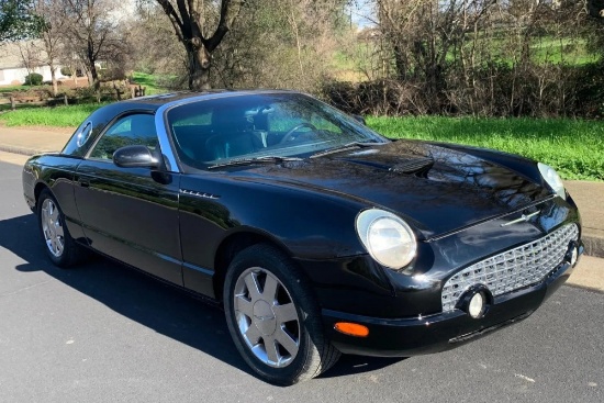 [NO RESERVE] 2002 Ford Thunderbird Convertible