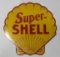 CONTEMPORARY SUPER SHELL ADVERTISING SIGN/PUMP PLATE
