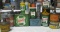 LOT OF 13 ASSORTED CANS