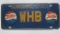 PEPSI LICENSE PLATE