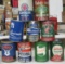 LOT OF 9 COLLECTIBLE CANS