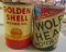 LOT OF 2 MOTOR OIL CANS