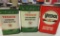 LOT OF 3 AUTOMOTIVE CANS