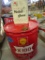 LOT OF 2 ADVERTISING CANS