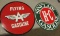 2 PORCELAIN SIGNS