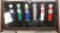 COLLECTIBLE KNIFE DISPLAY WITH 6 KNIVES