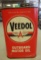 VEEDOL OUTBOARD MOTOR CAN