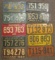 10 COLLECTIBLE LICENSE PLATES
