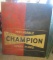 CHAMPION SPARK PLUG CABINET