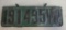 ANTIQUE LICENSE PLATE
