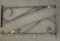 TWO METAL SIGN BRACKETS