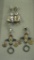 2 PAIR VINTAGE EARRINGS