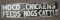 MOCO FEEDS ADVERTISING SIGN