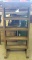 QUAKER STATE METAL DISPLAY RACK