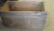 JOHNSON OIL WOOD CRATE